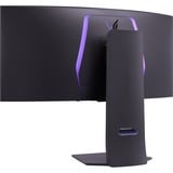 LG UltraGear OLED 34GS95QE-B 33.9" Curved UltraWide gaming monitor Zwart/paars, 2x HDMI, DisplayPort, 2x USB-A, USB-B, 240 Hz