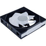 Lian Li UNI FAN SL-INFINITY 120 Wireless Reversed Blade case fan Zwart, 3 stuks