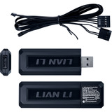 Lian Li UNI FAN SL-INFINITY 120 Wireless Reversed Blade case fan Zwart, 3 stuks