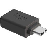 Logitech Logi USB C to USB A Adaptor adapter Grafiet