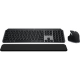Logitech MX Keys S Combo for Mac draadloze desktopset Grijs, US-International lay-out (QWERTY), 100%, Bluetooth Low Energy