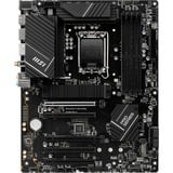 MSI PRO B760-P WIFI DDR4 socket 1700 moederbord RAID, 2.5 Gb-LAN, WiFi, BT, Sound, ATX
