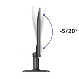 Philips 27E2N1110 27" monitor Zwart, 120 Hz (Overclock), VGA, HDMI