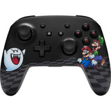 PowerA Enhanced Wireless Controller for Nintendo Switch with Lumectra - Mario Peek-A-Boo Zwart/wit