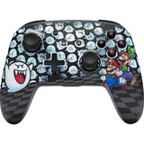 PowerA Enhanced Wireless Controller for Nintendo Switch with Lumectra - Mario Peek-A-Boo Zwart/wit