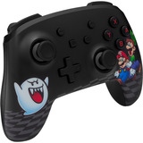 PowerA Enhanced Wireless Controller for Nintendo Switch with Lumectra - Mario Peek-A-Boo Zwart/wit