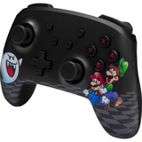 PowerA Enhanced Wireless Controller for Nintendo Switch with Lumectra - Mario Peek-A-Boo Zwart/wit