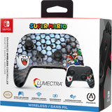PowerA Enhanced Wireless Controller for Nintendo Switch with Lumectra - Mario Peek-A-Boo Zwart/wit