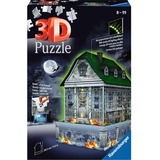 Ravensburger 3D puzzel - Spookhuis/Haunted House by night 
