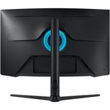 SAMSUNG Odyssey G6 G650 32" gaming monitor Zwart, 2x HDMI, 1x DisplayPort, 2x USB-A, 1x RJ-45, 240 Hz