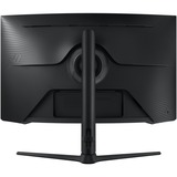 SAMSUNG Odyssey G6 G650 32" gaming monitor Zwart, 2x HDMI, 1x DisplayPort, 2x USB-A, 1x RJ-45, 240 Hz