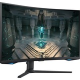 SAMSUNG Odyssey G6 S32BG650EU 30" Gaming Monitor Zwart, 2x HDMI, 1x DisplayPort, 2x USB-A 3.2 (5 Gbit/s), 1x RJ-45, 240 Hz