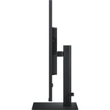 Samsung ViewFinity S7 S70D UHD 37" 4K monitor Zwart, 1x DisplayPort, 1x HDMI, 1x USB-A, 1x RJ-45