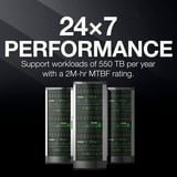 Seagate Exos 7E10 4 TB harde schijf SATA 6 Gb/s