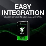 Seagate Exos 7E10 4 TB harde schijf SATA 6 Gb/s