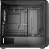 Sharkoon MK2 RGB mini tower behuizing Zwart | 2x USB-A | 1x USB-C | RGB | Tempered Glass