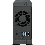 Synology DiskStation DS124 incl. 1x WD Red Plus 4 TB harde schijf nas Zwart, USB-A 3.2 (5 Gbit/s)