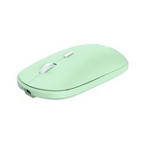 Trust Lyra Multi-Device Wireless Keyboard & Mouse, desktopset Groen, US lay-out, Scissor switches, 800 - 1.600 dpi, 2,4 GHz USB, Bluetooth, 65%