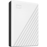 WD My Passport 6 TB externe harde schijf Wit, Micro-USB-B 3.2 Gen 1