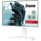 iiyama G-Master Red Eagle GB2470HSU-W6 24" gaming monitor Wit, HDMI, DisplayPort, USB, Audio
