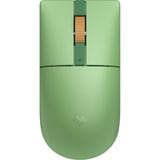 8BitDo Retro R8 Mouse - Forest Wonder Lichtgroen, 50 - 26000 DPI, Bluetooth / USB-C / 2.4 GHz
