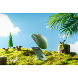 8BitDo Retro R8 Mouse - Forest Wonder Lichtgroen, 50 - 26000 DPI, Bluetooth / USB-C / 2.4 GHz