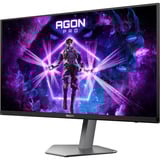 AOC AGON PRO AG276UZD 26.5" 4K UHD gaming monitor Zwart, 240 Hz, HDMI, DisplayPort, USB-C, Audio