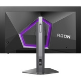 AOC AGON PRO AG276UZD 26.5" 4K UHD gaming monitor Zwart, 240 Hz, HDMI, DisplayPort, USB-C, Audio