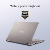 ASUS Chromebook CX34 Flip CB3401FBA-LZ0187 14"  2-in-1 laptop Grijs | Core i5-1235U | Iris Xe Graphics | 16 GB | 256 GB SSD | Touch