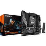 GIGABYTE B760M GAMING X WIFI6E GEN5 socket 1700 moederbord Zwart, RAID, 2.5Gb-LAN, Wi-Fi 6E, BT 5.3, Sound, µATX