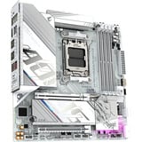 GIGABYTE X870M AORUS ELITE WIFI7 ICE socket AM5 moederbord Wit, RAID, Wi-Fi 7, BT, 2.5 Gb-LAN, Sound, µATX