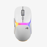 Glorious Model O 3 Wireless gaming muis Wit, Tot 30.000 dpi, RGB, USB / 2.4 GHz / Bluetooth
