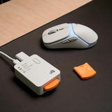 Glorious Model O 3 Wireless gaming muis Wit, Tot 30.000 dpi, RGB, USB / 2.4 GHz / Bluetooth