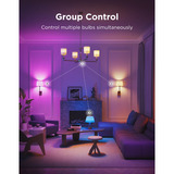 Govee Slimme, dimbare E14 ledlampen (2-pack) 2.4GHz Wi-Fi + Bluetooth