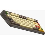 Iqunix OG80 Happy Ape Wireless Mechanical Keyboard Zwart, US lay-out (QWERTY), IQUNIX Moonstone Turbo, 80% (TKL)	, RGB leds, Hot-swappable, PBT, 2.4GHz | Bluetooth 5.1 | USB-C