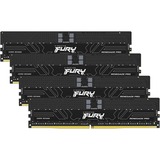 Kingston FURY Renegade Pro 128 GB DDR5-6400 (4x 32 GB) servergeheugen Zwart, KF564R32RBE2K4-128, RIMM, XMP 3.0, EXPO 1.1