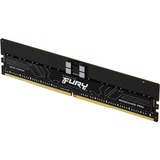 Kingston FURY Renegade Pro 128 GB DDR5-6400 (4x 32 GB) servergeheugen Zwart, KF564R32RBE2K4-128, RIMM, XMP 3.0, EXPO 1.1