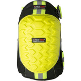 Kneetek HiVis kniebescherming Neongeel/zwart