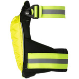 Kneetek HiVis kniebescherming Neongeel/zwart