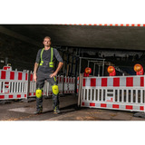 Kneetek HiVis kniebescherming Neongeel/zwart