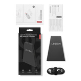 Lenovo Lenovo Legion Go Charging Connector met batterij voor controllers oplader Zwart, 1x USB-C
