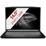 MSI Creator M16 A11UD-853NL, 16" Laptop Zwart, 1 TB SSD, RTX 3050 Ti, Wifi 6, Win 10 Home