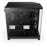 NZXT NZXT H9 Flow (2025) All Black midi tower behuizing Zwart (mat) | 2x USB-A | 1x USB-C | Window