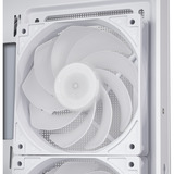 SilverStone Lucid 05 mini tower behuizing Wit | 2x USB-A | 1x USB-C | RGB | Tempered Glass