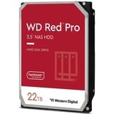 WD Red Pro, 22 TB harde schijf WD221KFGX, SATA 600, 24/7, AF