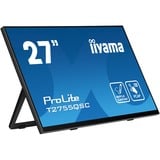 iiyama ProLite T2755QSC-B1 27" touchscreen monitor Zwart, Touch, HDMI, DisplayPort, USB, Audio 