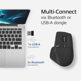 ACT Connectivity Draadloze multi-connect muis Zwart, 2.4 GHz / Bluetooth