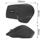 ACT Connectivity Draadloze multi-connect muis Zwart, 2.4 GHz / Bluetooth