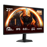 AOC 27G50F 27" gaming monitor Zwart, HDMI, DisplayPort, 180Hz OC