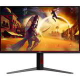 AOC U32G4U 31.5" 4K UHD gaming monitor Zwart, 2x HDMI, 1x DisplayPort, USB-A, USB-B, 160 Hz
